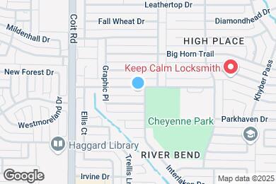 Map image of the property - 3804 Matterhorn Dr