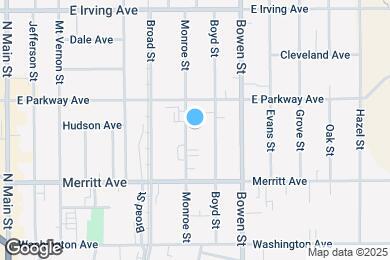 Map image of the property - 558 Monroe St