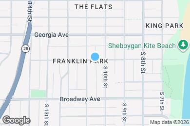 Map image of the property - 1021 Clara Ave