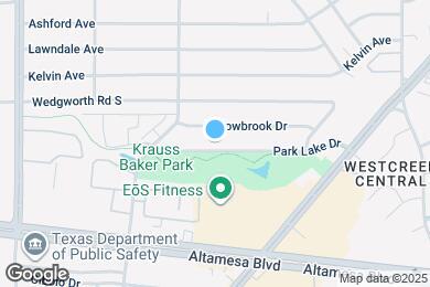 Map image of the property - 3528 Park Lake Dr