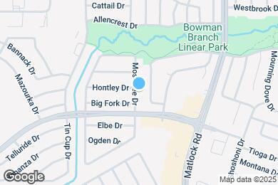 Map image of the property - 8003 Mosstree Dr