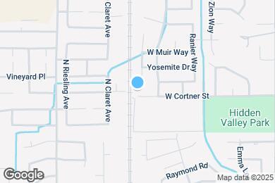 Map image of the property - 1298 W Cortner St