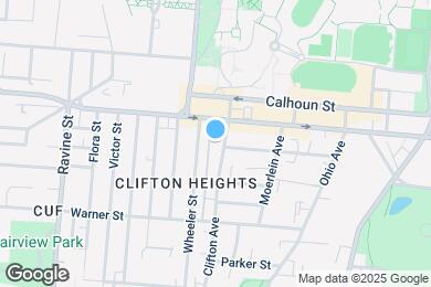 Map image of the property - 2429 W Clifton Ave