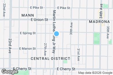 Map image of the property - 934 Martin Luther King Jr Way