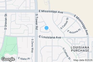 Map image of the property - 1252 S Argonne Cir
