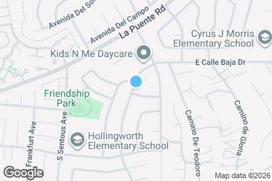 Map image of the property - 3201 E Pinefalls Dr
