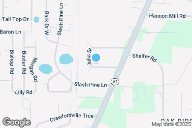 Map image of the property - 314-B Rehwinkle Dr