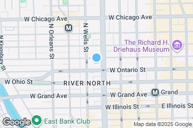 Map image of the property - 640 N La Salle Dr