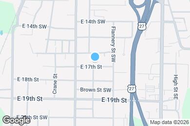 Map image of the property - 401 E 17th St