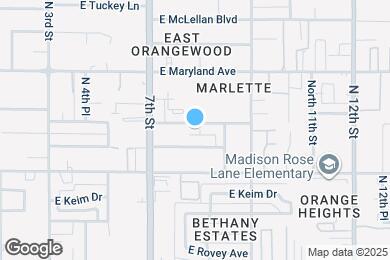 Map image of the property - 813 E Marlette Ave