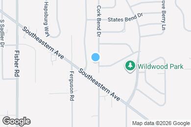 Map image of the property - 3564 Cork Bend Dr