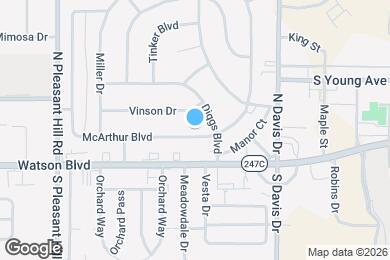 Map image of the property - 926 McArthur Blvd