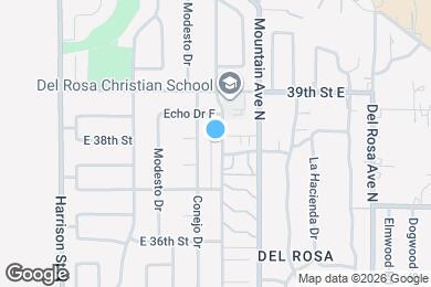 Map image of the property - 3814 Ferndale Ave
