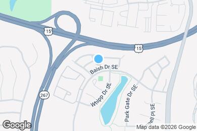 Map image of the property - 336 Baish Dr SE