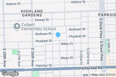 Map image of the property - 2431 Plunkett St