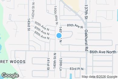 Map image of the property - 8760 140th St N