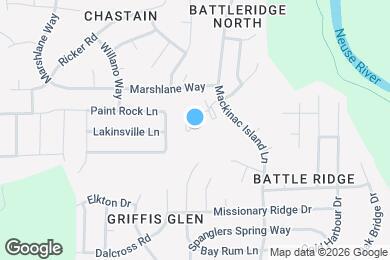 Map image of the property - 3541 Aldie Ct