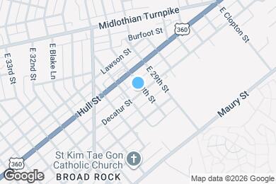 Map image of the property - 3005 Decatur St