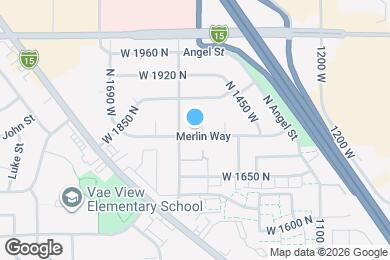 Map image of the property - 1532 Merlin Way