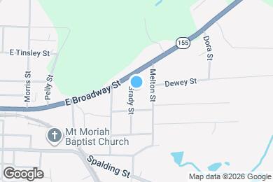 Map image of the property - 178 Grady St