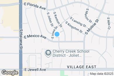 Map image of the property - 1685 S Kenton Way