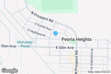 Map image of the property - 1115 E Kingman Ave