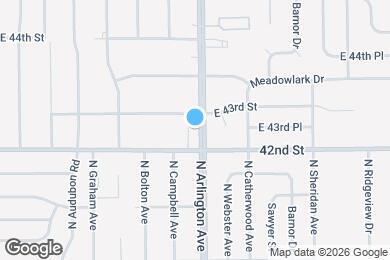 Map image of the property - 4200 N Arlington Ave