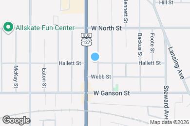 Map image of the property - 716 Lincoln St
