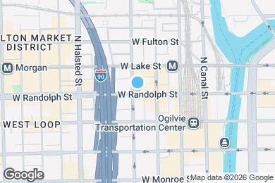 Map image of the property - 630 W Randolph St