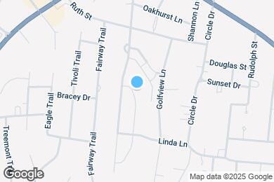 Map image of the property - 1020 Berra Dr