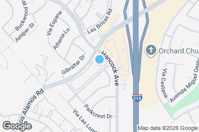 Map image of the property - Vantage Point SD, LP d/b/a Murrieta Meadows Apartments