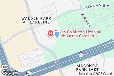 Map image of the property - 10520 Lakeline Mall Dr