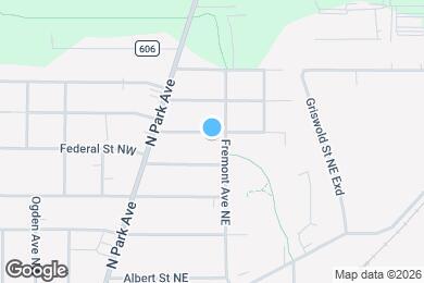 Map image of the property - 220 Maryland St NE