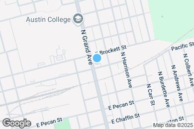 Map image of the property - 601 N Grand Ave