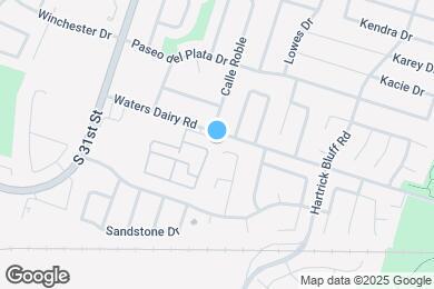 Map image of the property - 4905 Ledgestone Trail