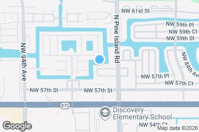 Map image of the property - 8899 N Isles Cir