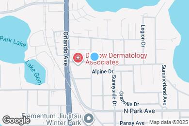 Map image of the property - 1606 Ridgewood Ave