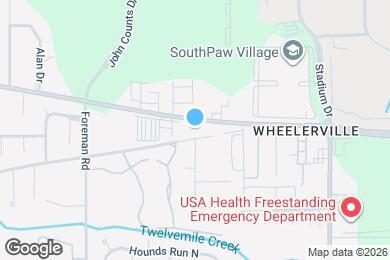 Map image of the property - Shell Pointe Apartments