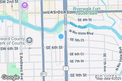 Map image of the property - 520 SE 5 Ave