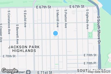 Map image of the property - 2114 East 69th Street
