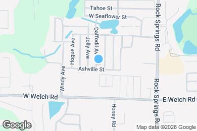 Map image of the property - 1659 Daffodil Ave