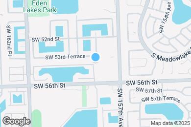 Map image of the property - 5411 SW 158th Ct