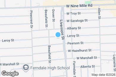 Map image of the property - 825 Leroy St