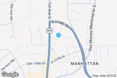 Map image of the property - 17431 Ambaum Blvd S