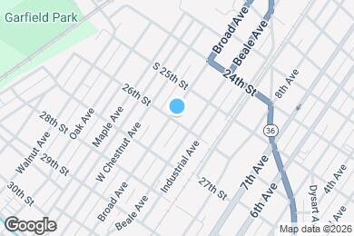 Map image of the property - 2529 Broad Ave