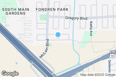 Map image of the property - 15322 E Hampton Cir