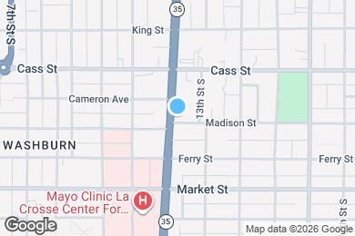 Map image of the property - 427 West Ave S