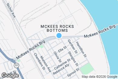 Map image of the property - 427 Oak Aly