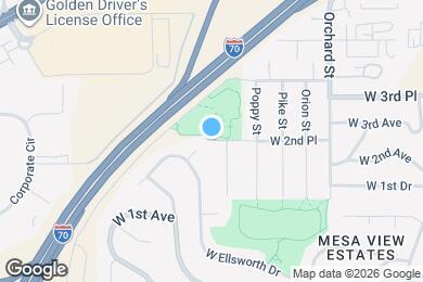 Map image of the property - 16499 W 2nd Pl