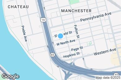 Map image of the property - 1425 Hamlin St